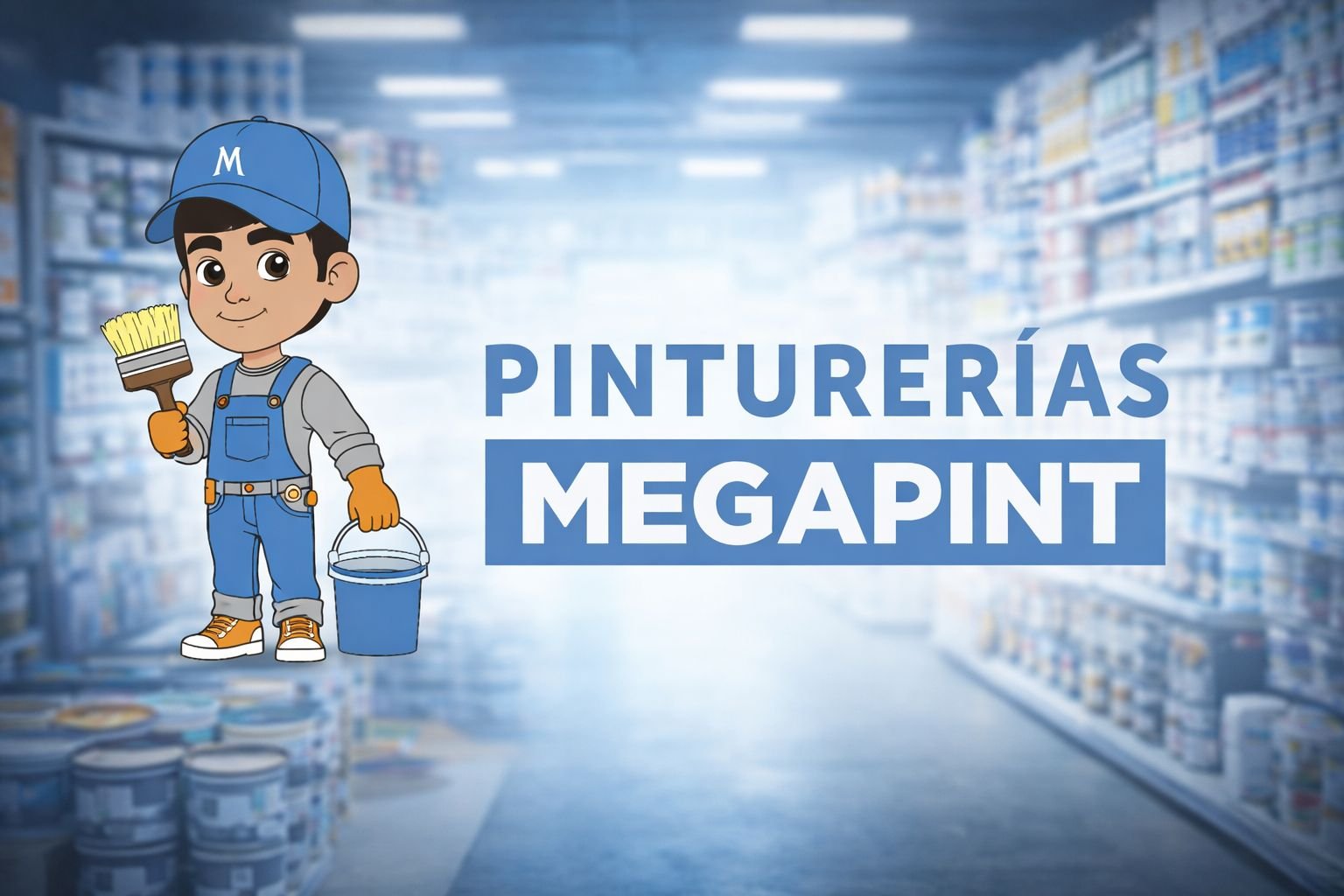 Logo de PINTURERIAS MEGAPINT